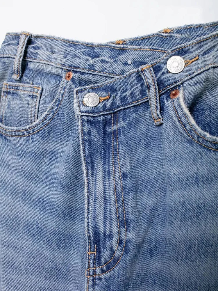 Jeans new basic models versatile fashion straight trousers trousers