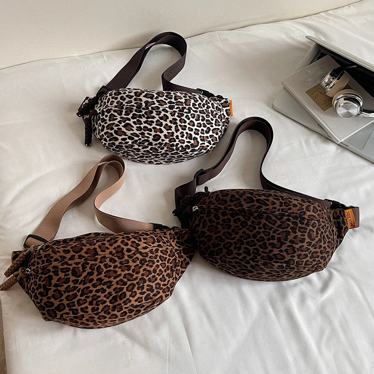 Fashion Crossbody Bag, Trendy Sporty Multifunctional Waist Bag